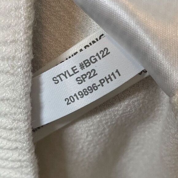 J CREW Pants Womens 2 Tie-Waist Linen-Blend Cargo NEW Ivory Ankle-Zip BG122 - Picture 12 of 13